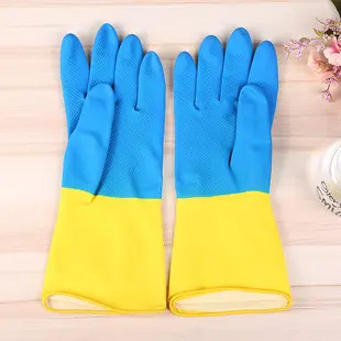 유액 무리에 의하여 일렬로 세워지는 가구 장갑 부엌 설거지 장갑 30-32CM 길이
