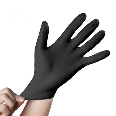 No Powder Disposable Nitrile Glove CE Certified OEM Flexible Durable Protective Gloves for Healthcare Industry
