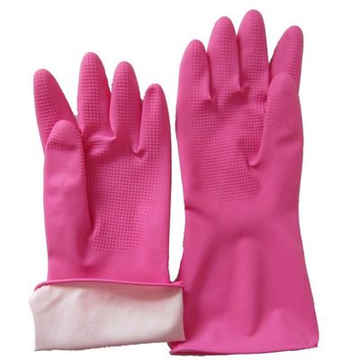 Solvent Resistance Extra Long Cleaning Gloves Comfortable Latex Gloves for Heavy Duty Industrial Cleaning and Chemical Handling